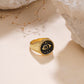 Evil Eye Gold Ring