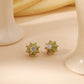 Poppy Enamel Studs