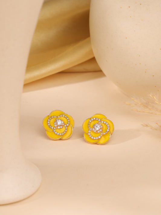 Fiesta Floral Studs