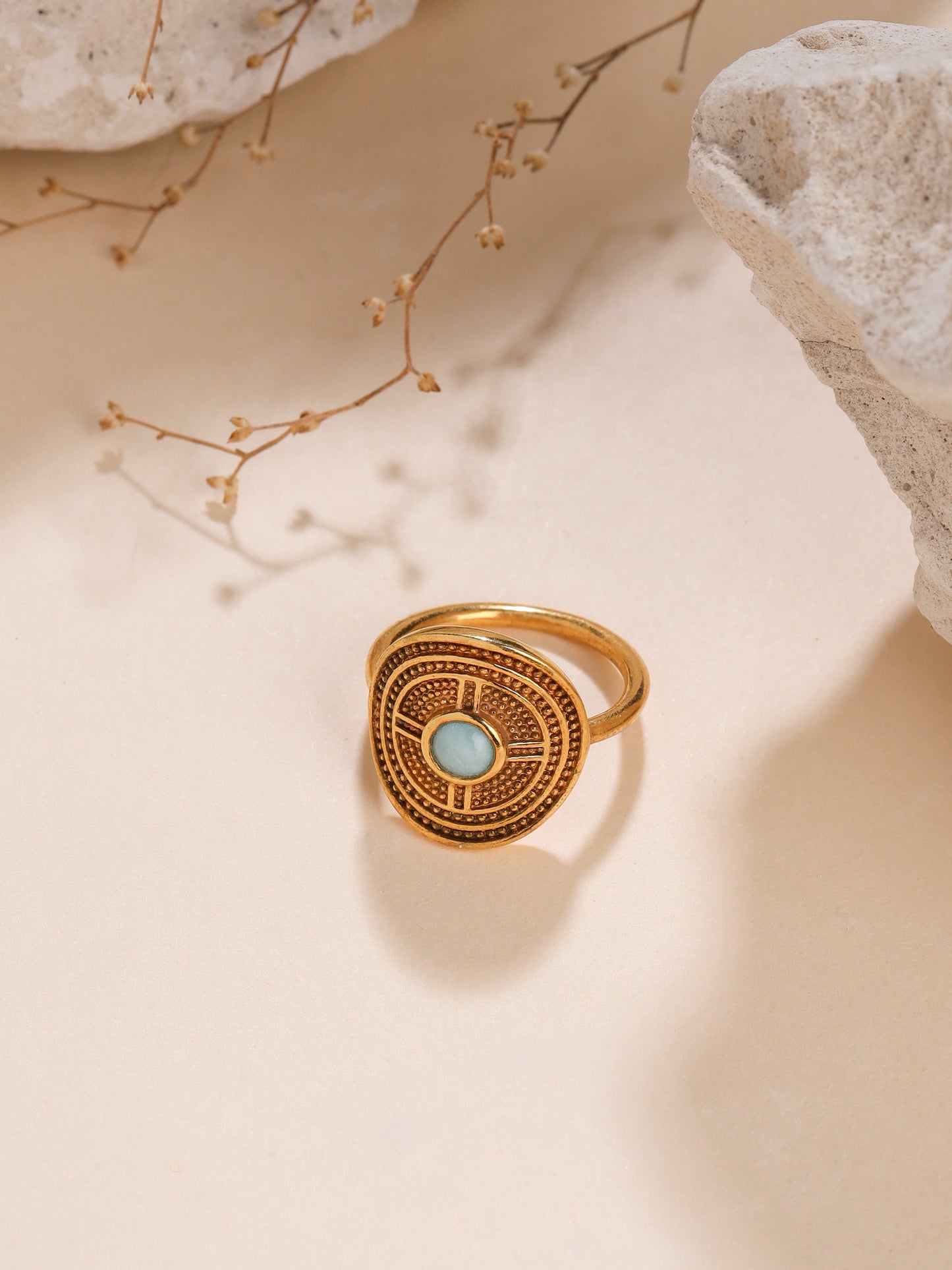 Golden Oasis Ring