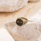 Evil Eye Gold Ring