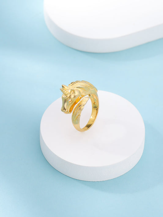 Unicorn Gold Ring